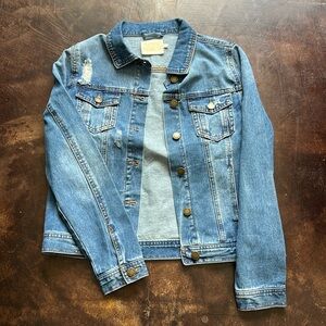 Judith March Blue Jean Jacket